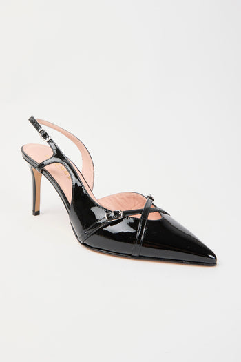 Tre Emme Slingback Nero Donna - 3