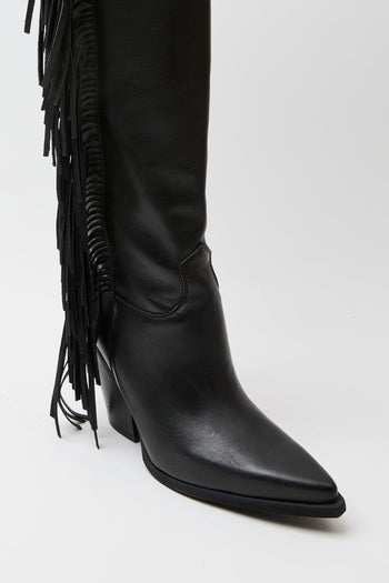 Tre Emme Texano Nero Donna - 4