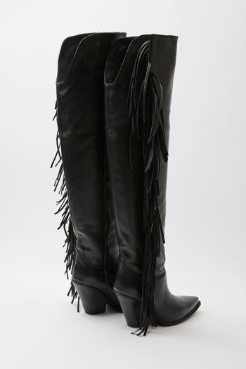 Tre Emme Texano Nero Donna - 5