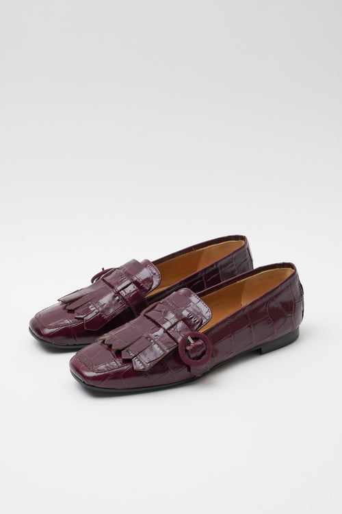 Tre Emme Mocassino Bordeaux Donna - 2