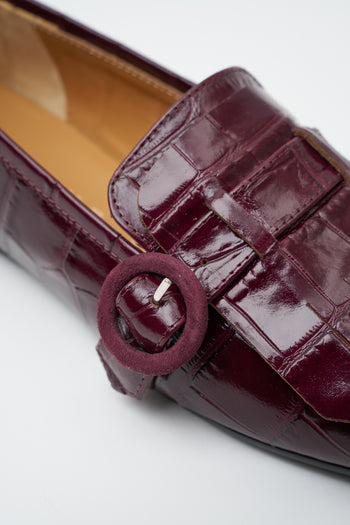 Tre Emme Mocassino Bordeaux Donna - 4