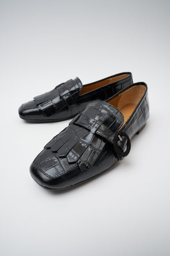 Tre Emme Mocassino Nero Donna - 5