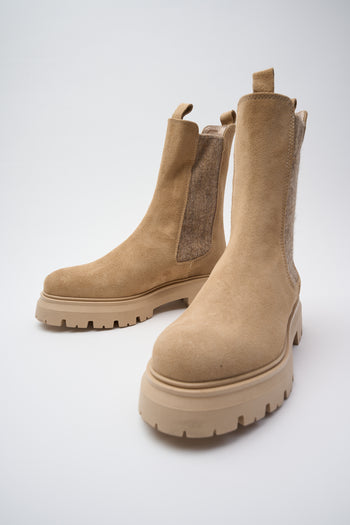 Tre Emme Stivaletto Camel Donna - 5