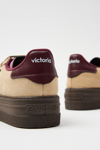 Victoria Sneaker Beige Donna - 3