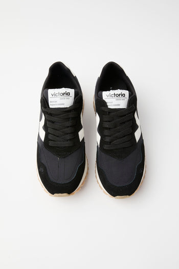 Victoria Sneaker Negro Donna - 3