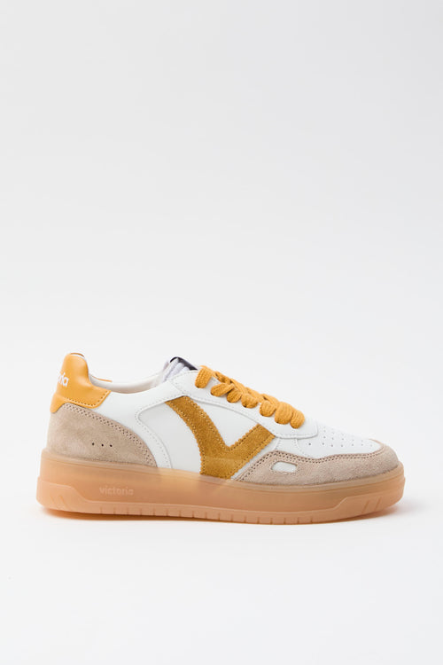Victoria Sneaker Mostaza Donna