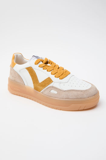 Victoria Sneaker Mostaza Donna - 3
