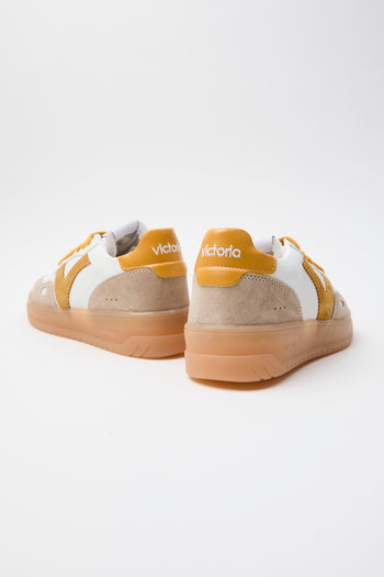 Victoria Sneaker Mostaza Donna - 6