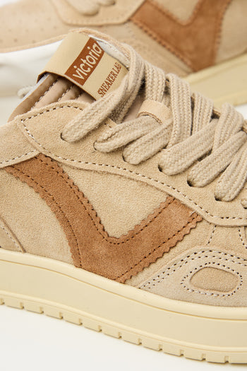 Victoria Sneaker Beige Donna - 4