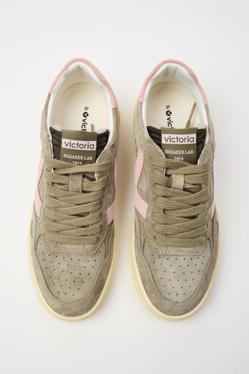 Victoria Sneaker Kaki Donna - 7