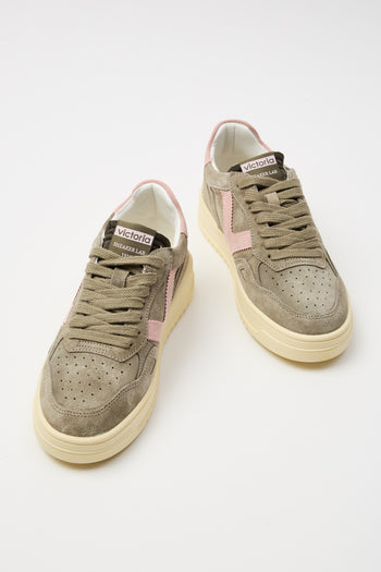 Victoria Sneaker Kaki Donna - 8