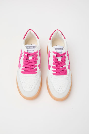Victoria Sneaker Fucsia Donna - 4