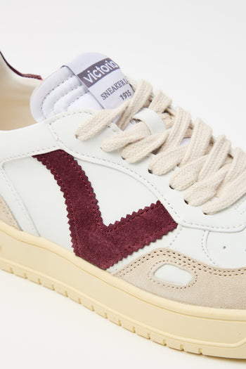 Victoria Sneaker Burdeos Donna - 3