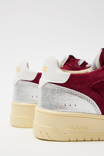 Victoria Sneaker Burdeos Donna - 6
