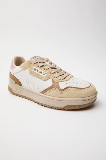 Victoria Sneaker Beige Donna - 4