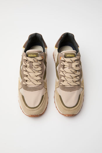 Victoria Sneaker Taupe Uomo - 3