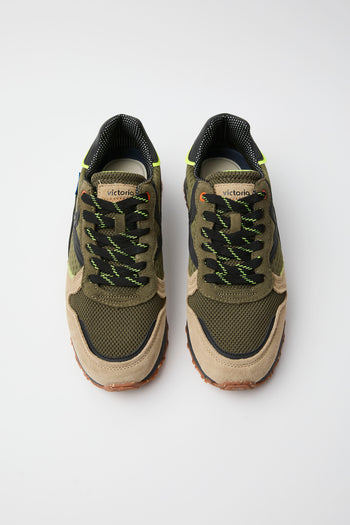 Victoria Sneaker Kaki Uomo - 3
