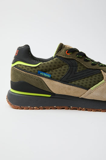 Victoria Sneaker Kaki Uomo - 5