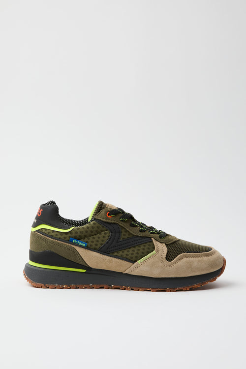 Victoria Sneaker Kaki Uomo