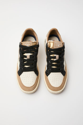 Victoria Sneaker Taupe Donna - 3