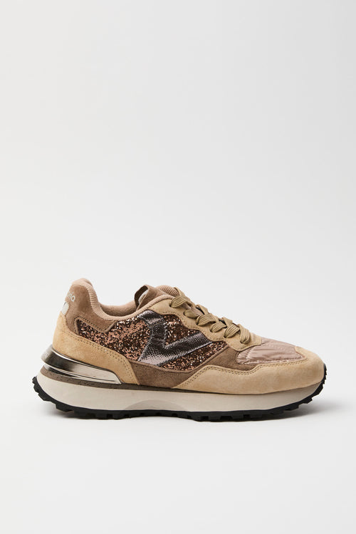 Victoria Sneaker Oro Donna