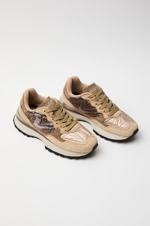 Victoria Sneaker Oro Donna - 2