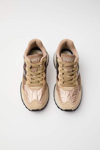 Victoria Sneaker Oro Donna - 3
