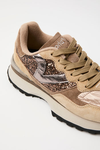Victoria Sneaker Oro Donna - 5