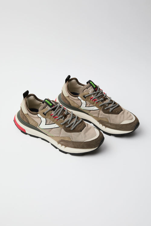 Victoria Sneaker Kaki Uomo - 2