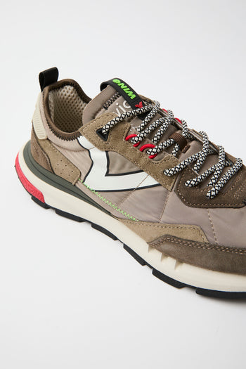 Victoria Sneaker Kaki Uomo - 4