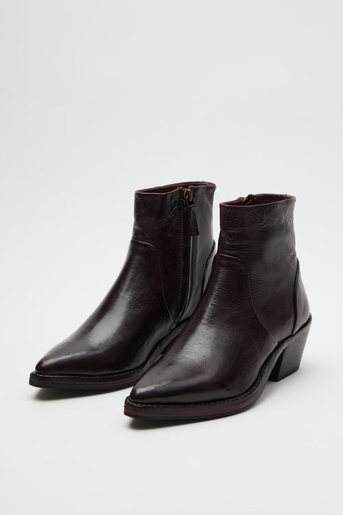 Zolfo Stivaletto Dark Brown Donna - 2