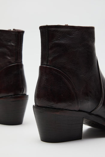 Zolfo Stivaletto Dark Brown Donna - 4