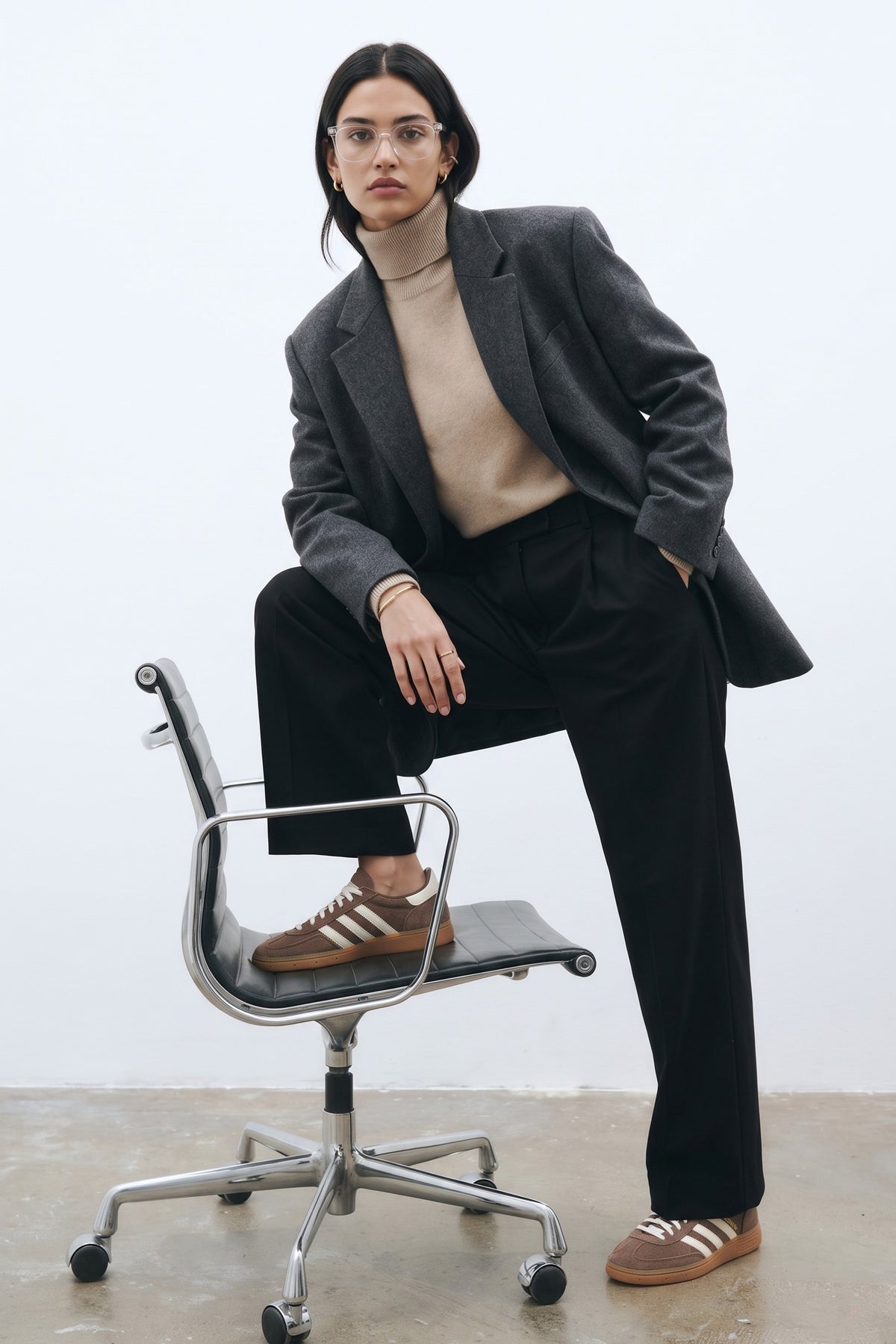 Sneaker Earth Strata/off White Donna — 1