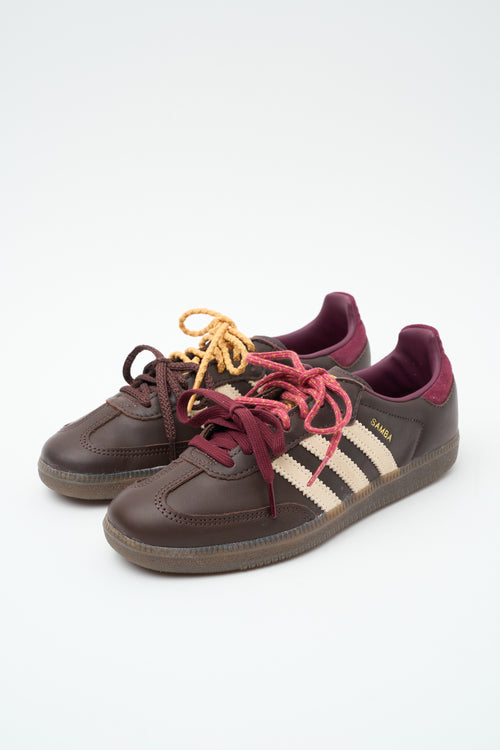 Adidas Sneaker Brown/vanilla/maroon Donna - 2
