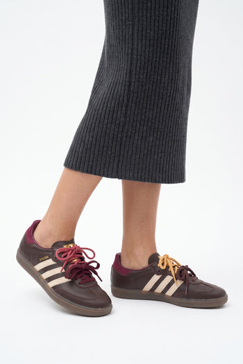 Adidas Sneaker Brown/vanilla/maroon Donna - 9