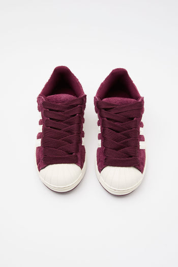Adidas Sneaker Maroon/off White Donna - 3