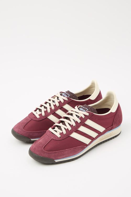 Adidas Sneaker Maroon/cream White/blue Dawn Donna - 2