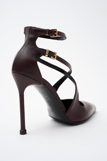 Albano X Tre Emme Décolleté Bordaux Donna - 5