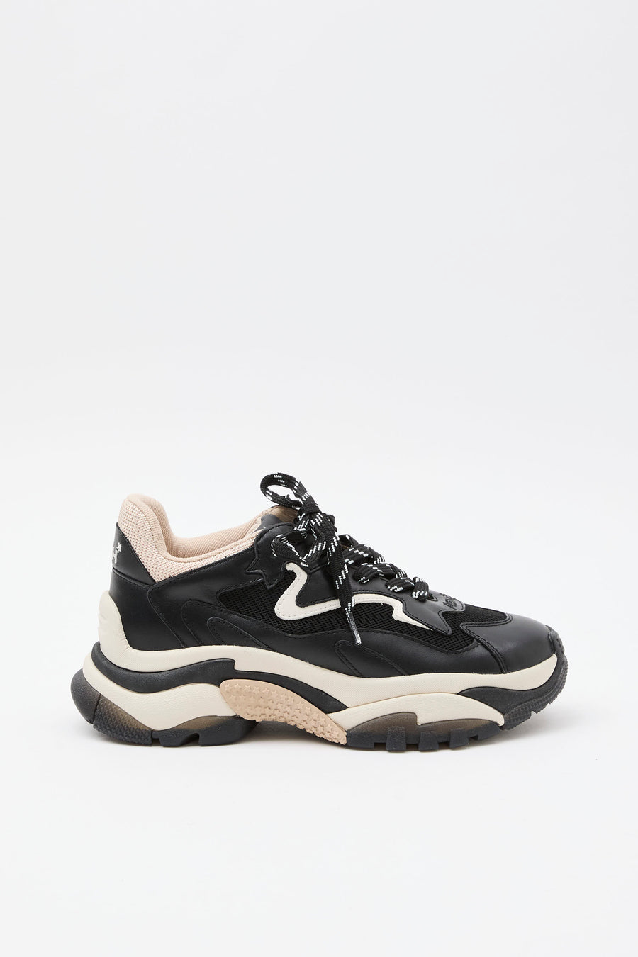 Ash Sneaker Black/eggnug Donna