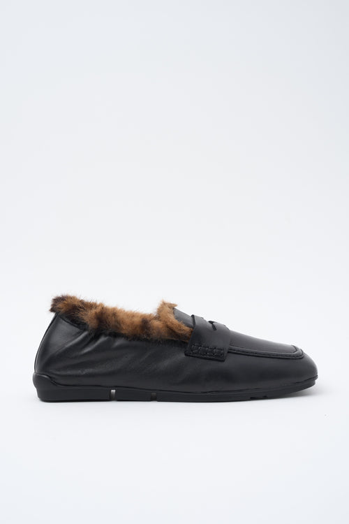 Ash Mocassino Black/leopard Donna - 1