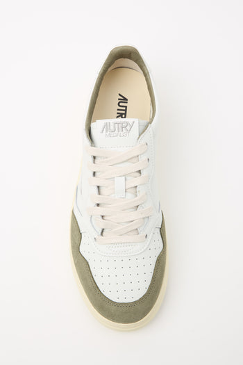 Autry Sneaker White/smoked Green Uomo - 7