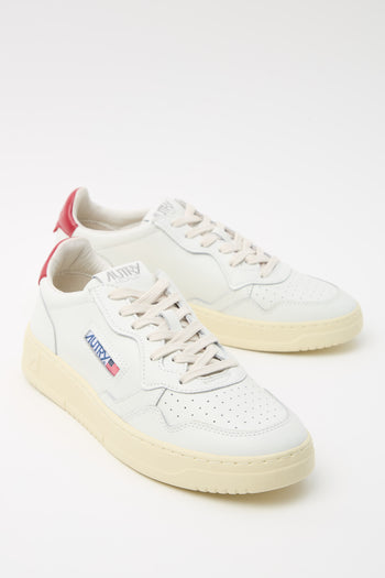 Autry Sneaker White/deep Claret Uomo - 3