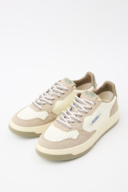 Autry Sneaker Green/biscuit Donna - 2