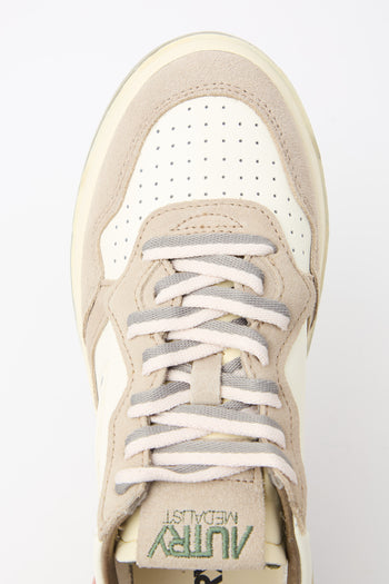 Autry Sneaker Green/biscuit Donna - 6
