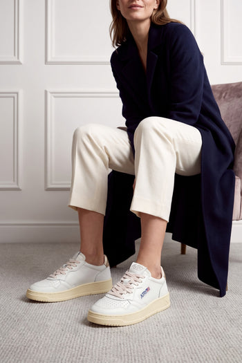 Autry Sneaker White/gold Donna - 10