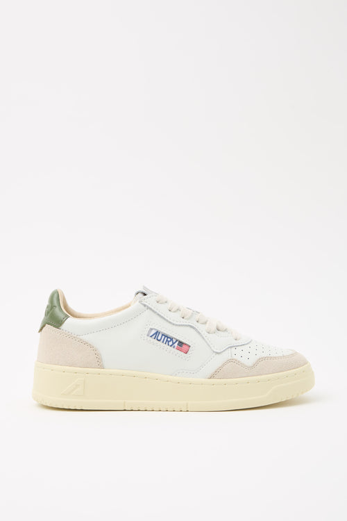 Autry Sneaker White/bronze Green Donna - 1