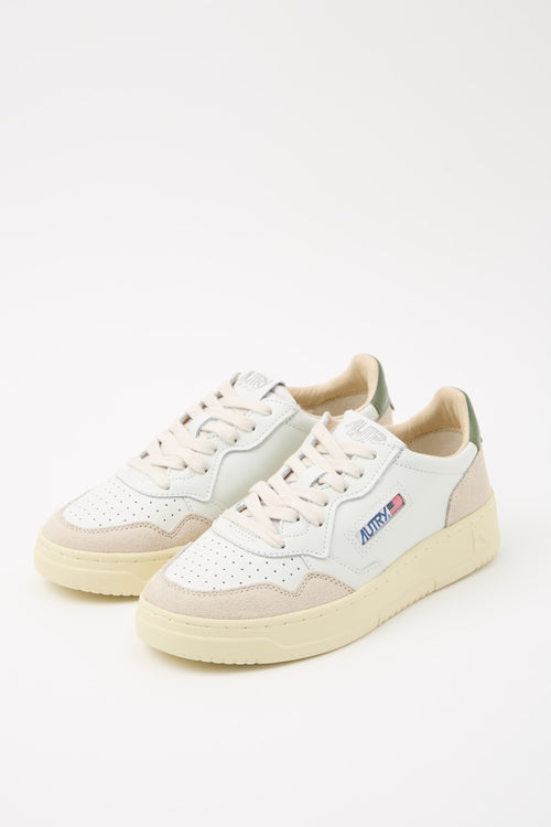 Autry Sneaker White/bronze Green Donna - 2