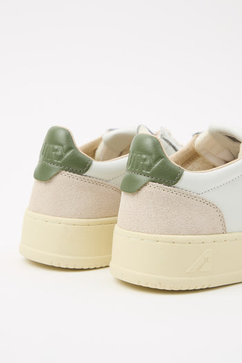 Autry Sneaker White/bronze Green Donna - 3