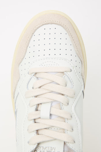 Autry Sneaker White/bronze Green Donna - 4