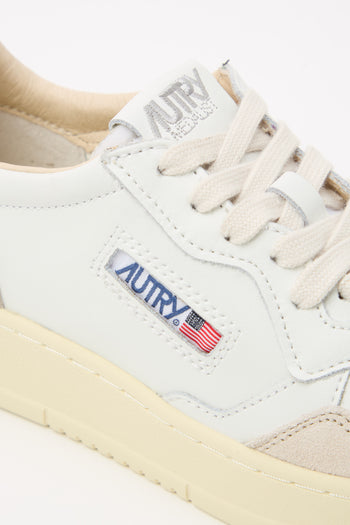 Autry Sneaker White/bronze Green Donna - 8